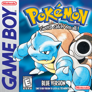 Pokemon Blue cover art